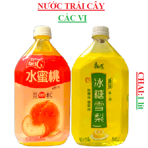 Nước trái cây Masterkong chai 1 lít
