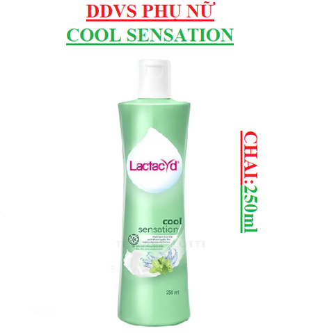 Dung Dịch Vệ Sinh Phụ Nữ Lactacyd Cool Sensation Chai 250ml