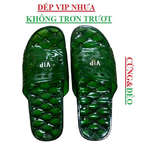 Dép VIP nhỏ nhựa trong suốt dẻo các mầu size nhỏ (<=37)