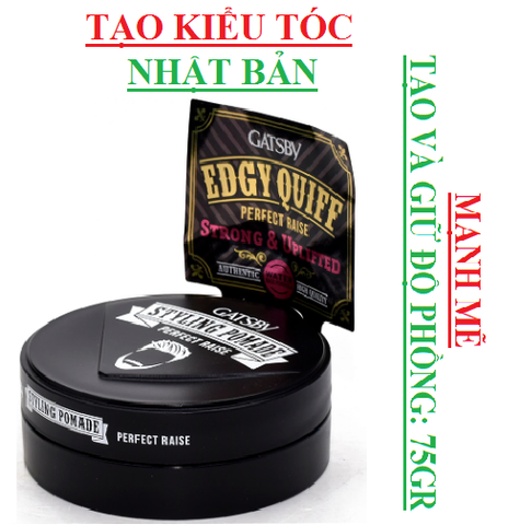 Sáp vuốt tóc Gatsby Nhật bản 75gr,  vững chắc tự nhiên, mạnh mẽ và phồng