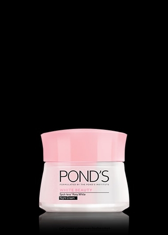 PONDS  kem dưỡng trắng da tính khiết  đêm  50gr/12 hũ (white beauty) hàng chính hãng