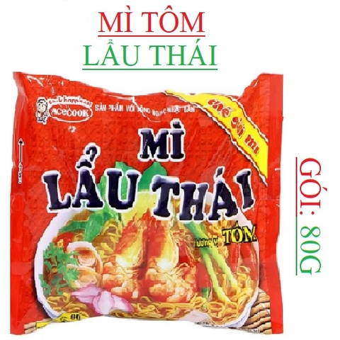 Mì lẩu thái vị tôm 80g