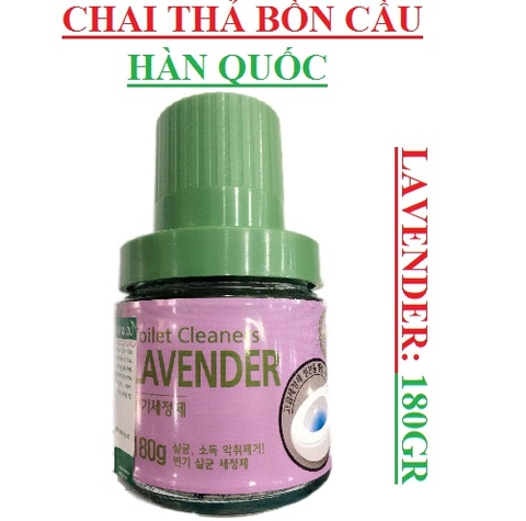 Chai thả bồn cầu hàn quốc natural book 180gr lavender, cinnamon,Jasmine,Lemon,hương hoa