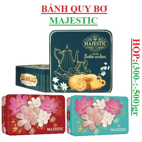 Bánh quy bơ Butter cookies Majestic Richy