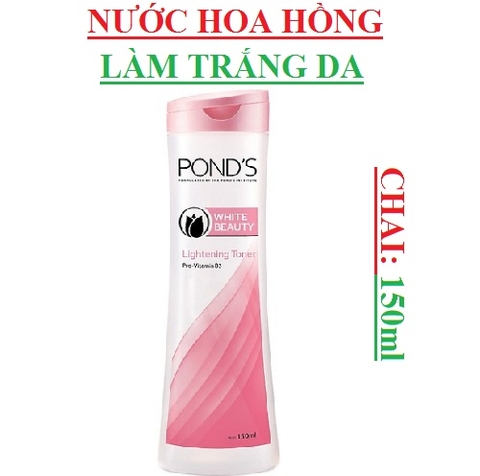 Nước hoa hồng làm trắng da Pond's chai 150ml