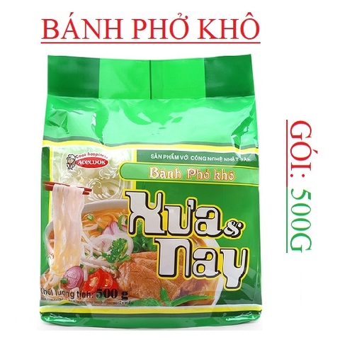 Bánh phở khô Xưa & Nay gói 500g