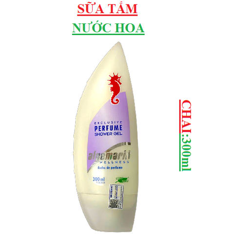 Sữa tắm nước hoa cá ngựa Algemarin Carenow GmbH chai 300ml