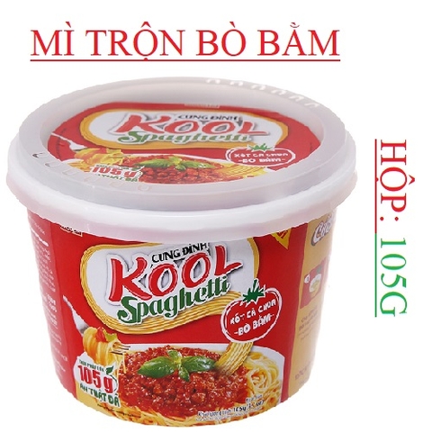 Mì trộn Cung đình Kool Spaghetti hộp 105g