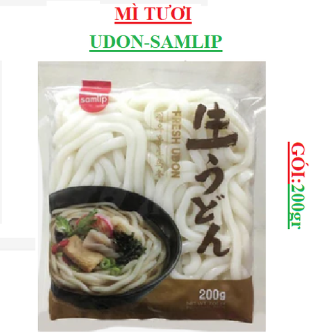 Mì tươi udon Samlip Hàn Quốc gói 200gr