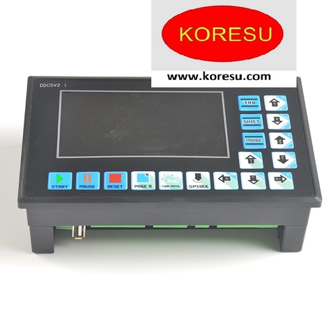 BỘ ĐIỀU KHIỂN MÁY CNC 3 TRỤC, 4 TRỤC DDCSV