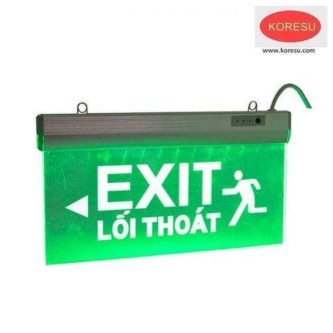 Đèn LED Exit Chỉ Dẫn 1 Mặt 2W D CD01 40×20/2.2W