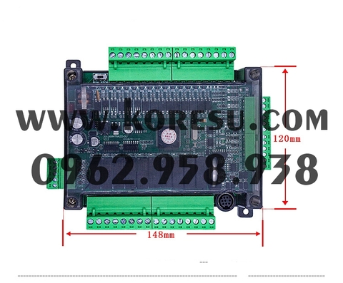 Bảng điều khiển công nghiệp PLC trong nước Bộ điều khiển lập trình văn bản giám sát FX2N- 30MR 30MT-LS