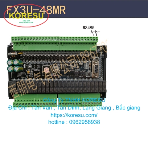 Bộ điều khiển lập trình PLC FX3U-48MR (LC0013)