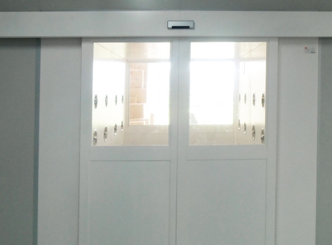 Buồng thổi khí 2 cửa tự động - Automatic Roller Door - Sliding Door Cargo Air Shower Room BT-ASAR