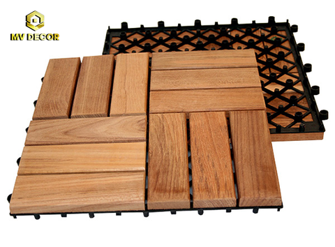 Sàn gỗ tự nhiên IKEA - 12 nan