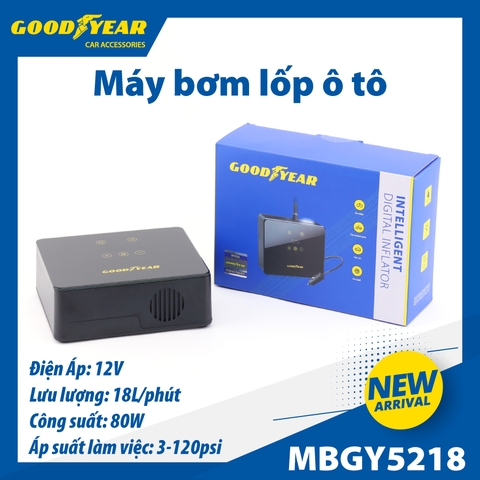 Máy Bơm Lốp Ô Tô Cảm Ứng Đa Điểm GOODYEAR GY -5218