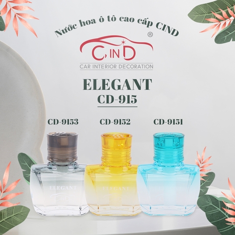 Nước Hoa Ô Tô CIND Elegant CD-915 100ml - Nhập Khẩu Chính Hãng