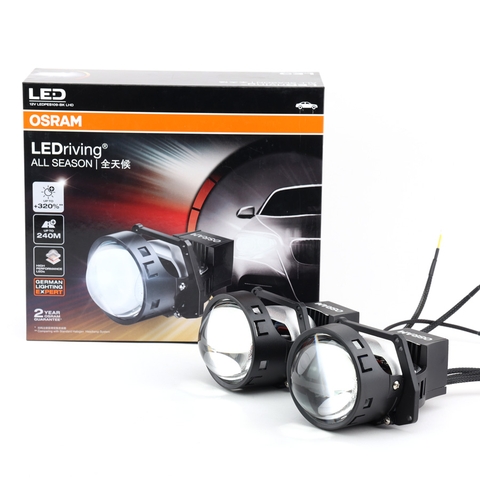 Combo 2 Bóng Đèn Bi LED Advance Hiệu Suất Cao OSRAM LEDPES109-BK LHD 12V 55/60W - Nhập Khẩu Chính Hãng