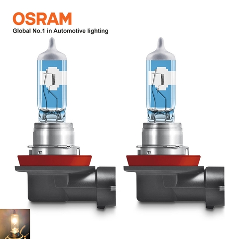 Combo 2 Bóng Đèn Halogen Tăng Sáng 150% OSRAM Night Breaker Laser H11 12V 55W - Nhập Khẩu Chính Hãng