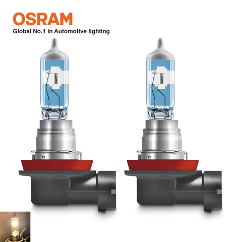 Combo 2 Bóng Đèn Halogen Tăng Sáng 150% OSRAM Night Breaker Laser H8 12V 35W - Nhập Khẩu Chính Hãng