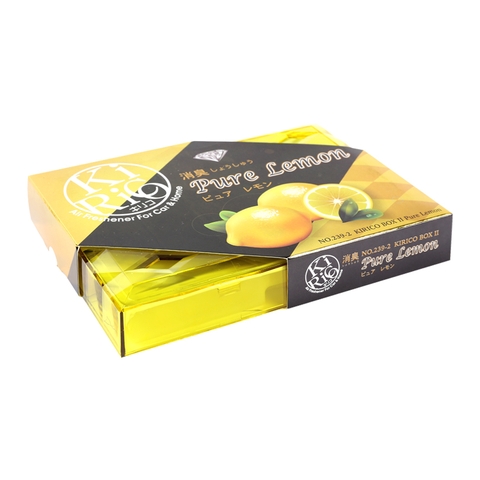 Hộp Thơm Khử Mùi AIR-Q Kirico Box II No.239-2 Pure Lemon 160g - Nhập Khẩu Chính Hãng