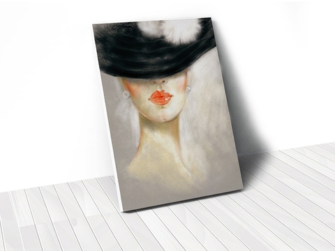 Tranh Lady fashion painting