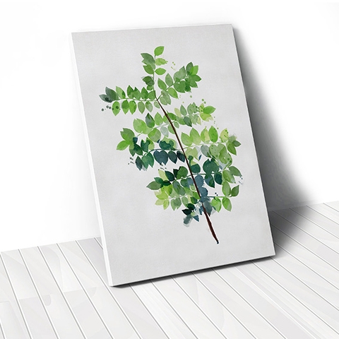 Tranh canvas Green Leaves