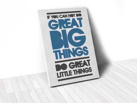 Tranh Do great little things