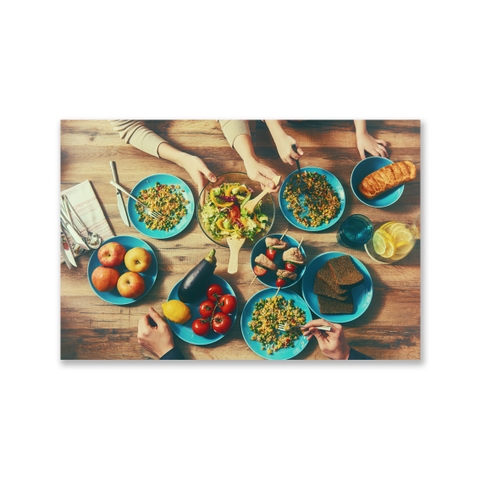 Tranh Salad, Fruit, Bread, Kitchen SC001