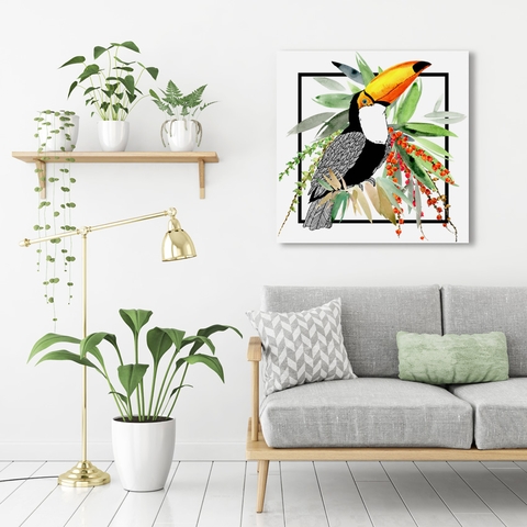 Tranh Parrot, tropical