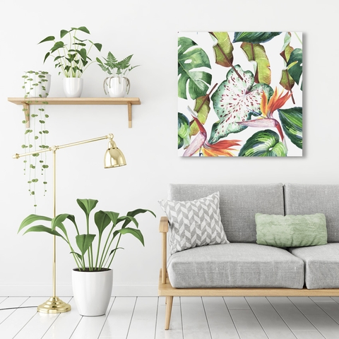 Tranh Tropical pattern