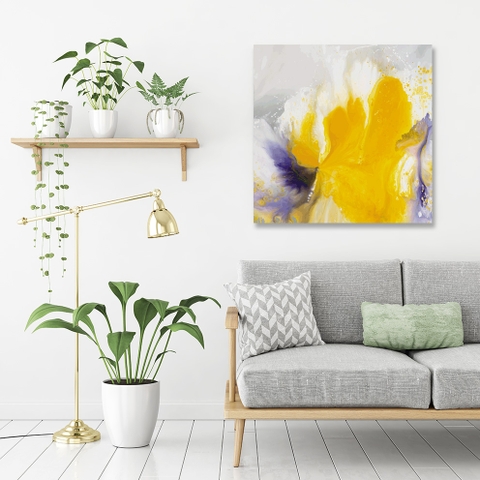 Tranh Abstract Yellow