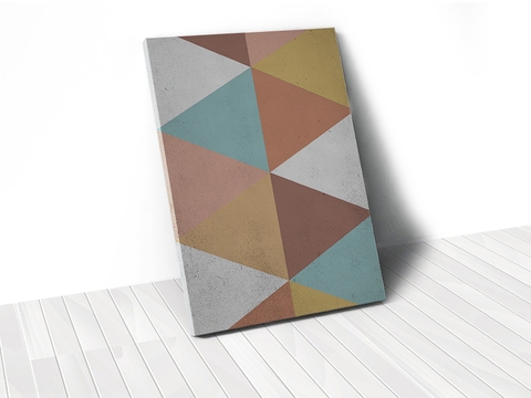 Tranh Color geometric, grey