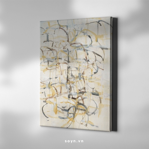 Tranh treo tường Cotton Canvas, Abstract / Trừu tượng, Tối giản, Soyn SU0452