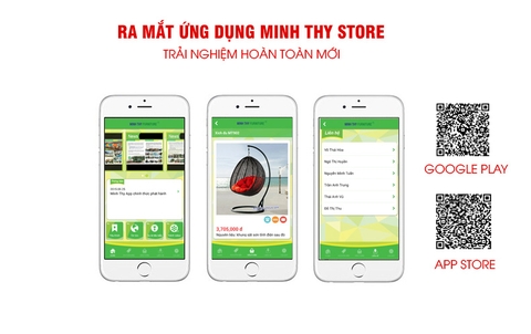 Ra mắt ứng dụng Minh Thy Store mua sắm trên di động
