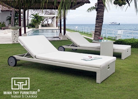 Ghế hồ bơi nhựa giả mây cao cấp nhất tại Minh Thy Furniture