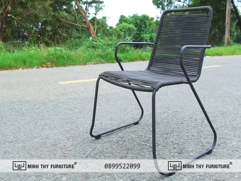 Minh Thy Furniture Sản Xuất Ghế Cafe Đan Dây Dù Cho Nước Ngoài