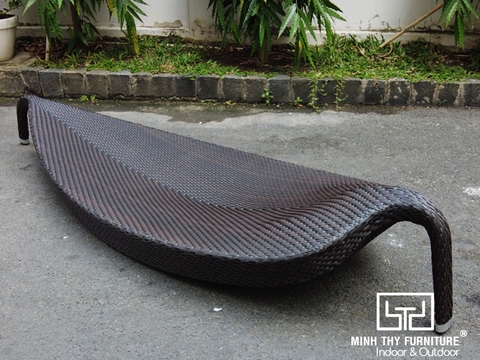 Ghế Hồ Bơi Nhựa Giả Mây MT4056