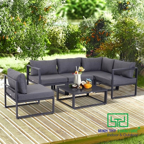 Bàn Ghế Sofa Sắt Hộp MT1030