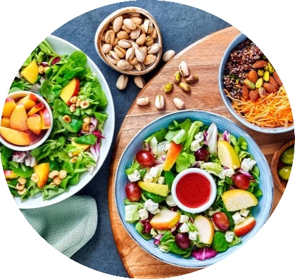 Ăn uống lành mạnh ở tuổi trung niên có liên quan đến quá trình lão hóa khỏe mạnh nói chung