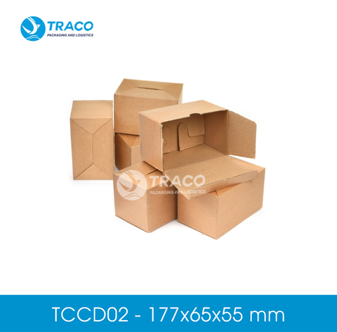 Combo 1000 hộp carton TRACOBOX TCCD02 - 177x65x55 mm