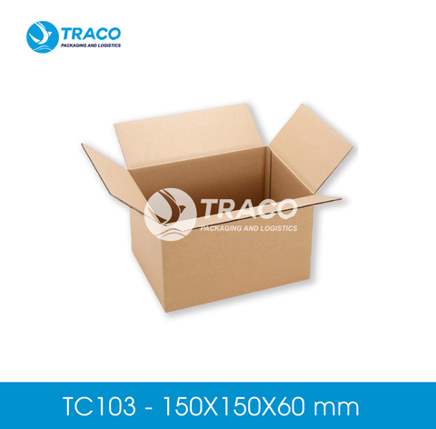 Combo 2000 Hộp carton TRACOBOX TC103 - 150X150X60 mm