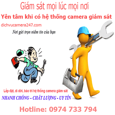 LẮP ĐẶT TRỌN BỘ CAMERA QUAN SÁT