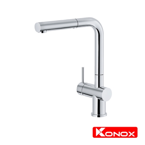 Vòi rửa bát rút dây Konox KN1337