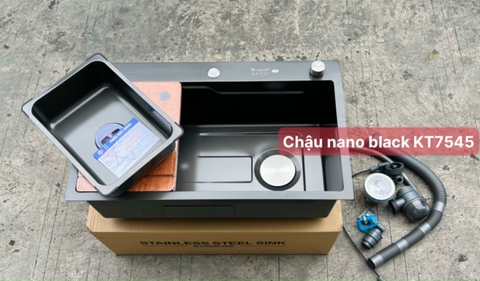 Chậu Rửa Bát Kagol 1 Hố Phủ Nano Kháng Khuẩn 7545