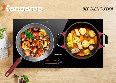 Bếp từ đôi Kangaroo KG435i