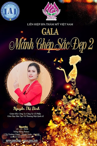 MRS. NGUYỄN BÌNH NHẬN ĐỀ CỬ DOANH NHÂN TÀI NĂNG CỦA NĂM TRONG BUSINESS BEAUTY STAR AWARDS 2018