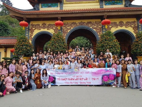 HÀNH TRÌNH ĐẠI LỄ CẦU AN VÀ LỄ TRI ÂN TỔ NGHIỆP LÀM ĐẸP- TRÁI NGỌT CHỮ TÂM TRONG NGÀNH LÀM ĐẸP
