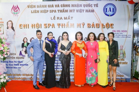 Lễ ra mắt chi hội spa thẩm mỹ Bảo Lộc- Ngôi sao chổi Ngành làm đẹp Phía Nam