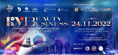 KV BEAUTY BUSINESS 2022 vinh dự trở thành Nhà tài trợ Đồng tại Ngày hội giao thương Beauty & Healthy